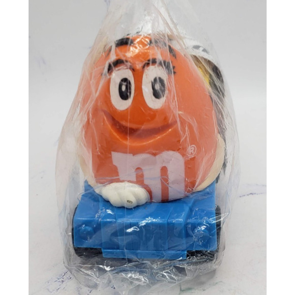 Burger King M&M’s Vintage Plastic Orange in Car Toy Figure 1997 - Picture 1 of 4